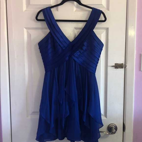 BCBGMaxAzria Royal Blue Cocktail Dress - Picture 2 of 8